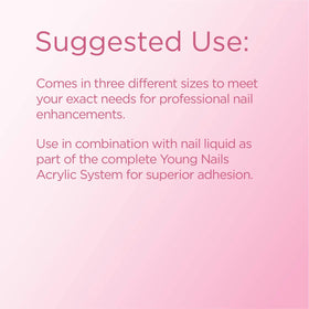 Young Nails technician applying bead with brush demonstrating fast, consistent setting