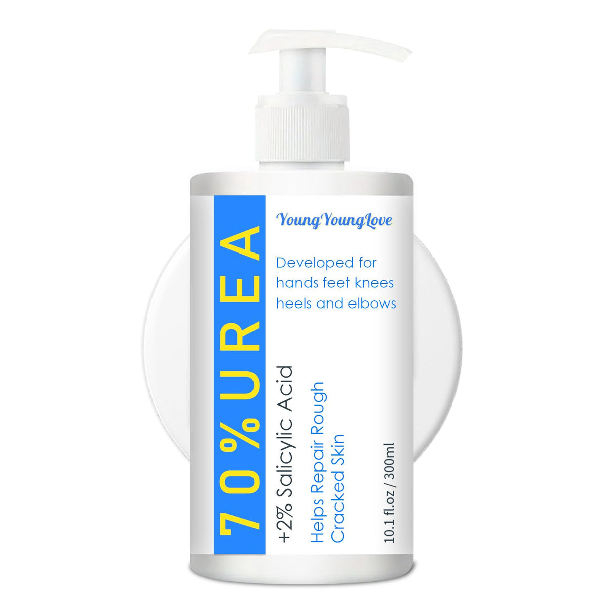 YOUNGYOUNGLOVE front tube showing label and clear product benefits
