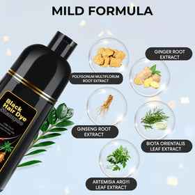 YOURTONE shampoo texture close-up highlighting creamy herbal formula for smooth application