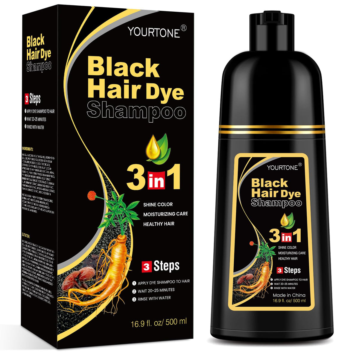 YOURTONE front packaging showing bottle and label for easy identification and convenience