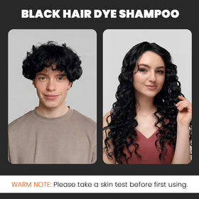 YOURTONE applied to hair by hand demonstrating easy at-home coloring and time savings