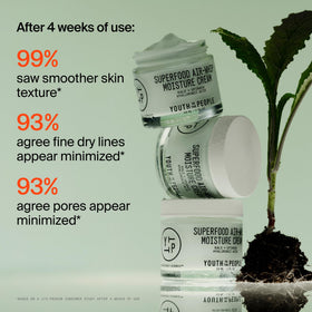 Youth To The People label closeup showing clean-ingredient callouts
