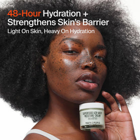 Youth To The People open jar texture showing airy gel-cream absorbency