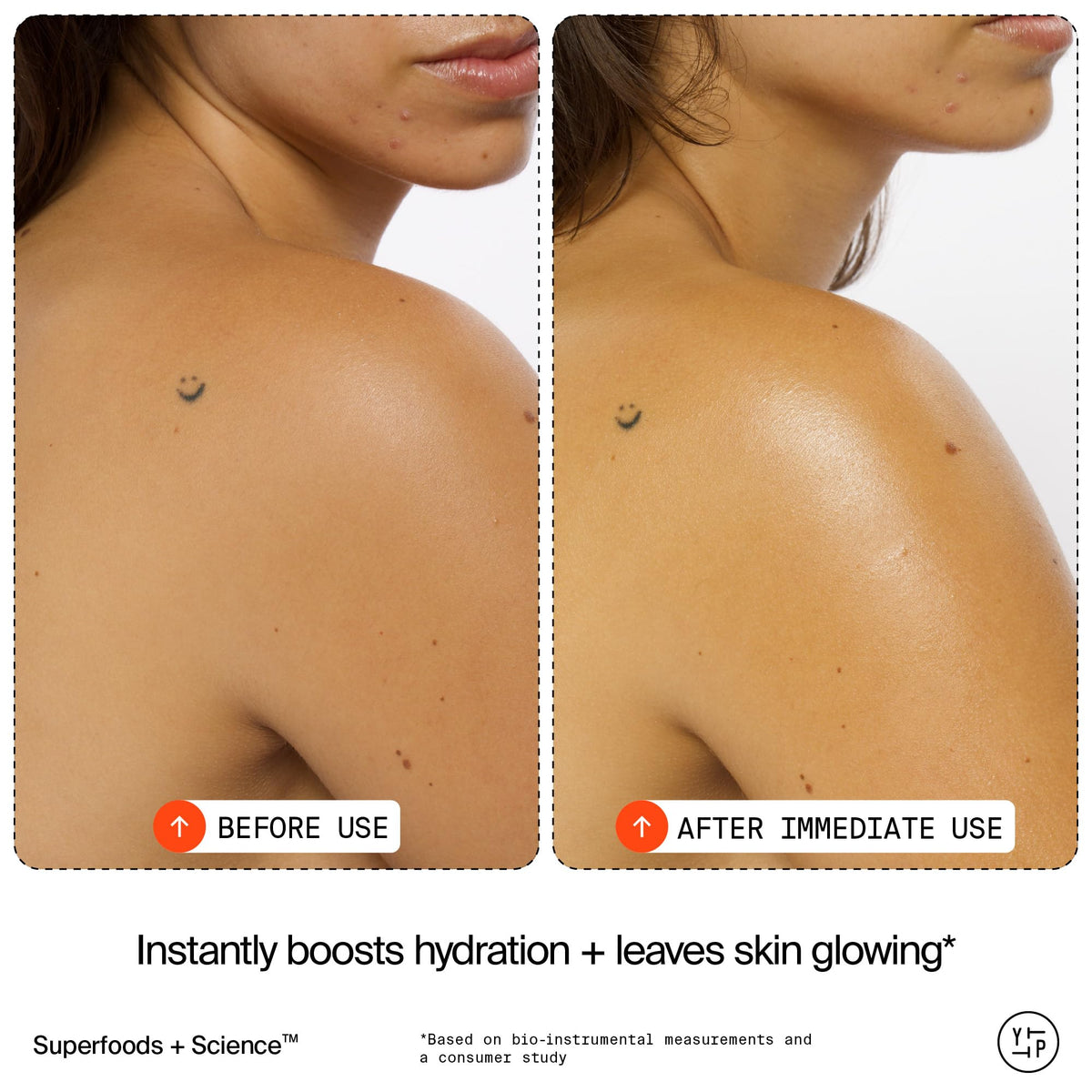 Youth To The People label close-up highlighting niacinamide and clean formula