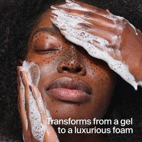 Youth To The People bathroom lifestyle scene conveying morning routine glow