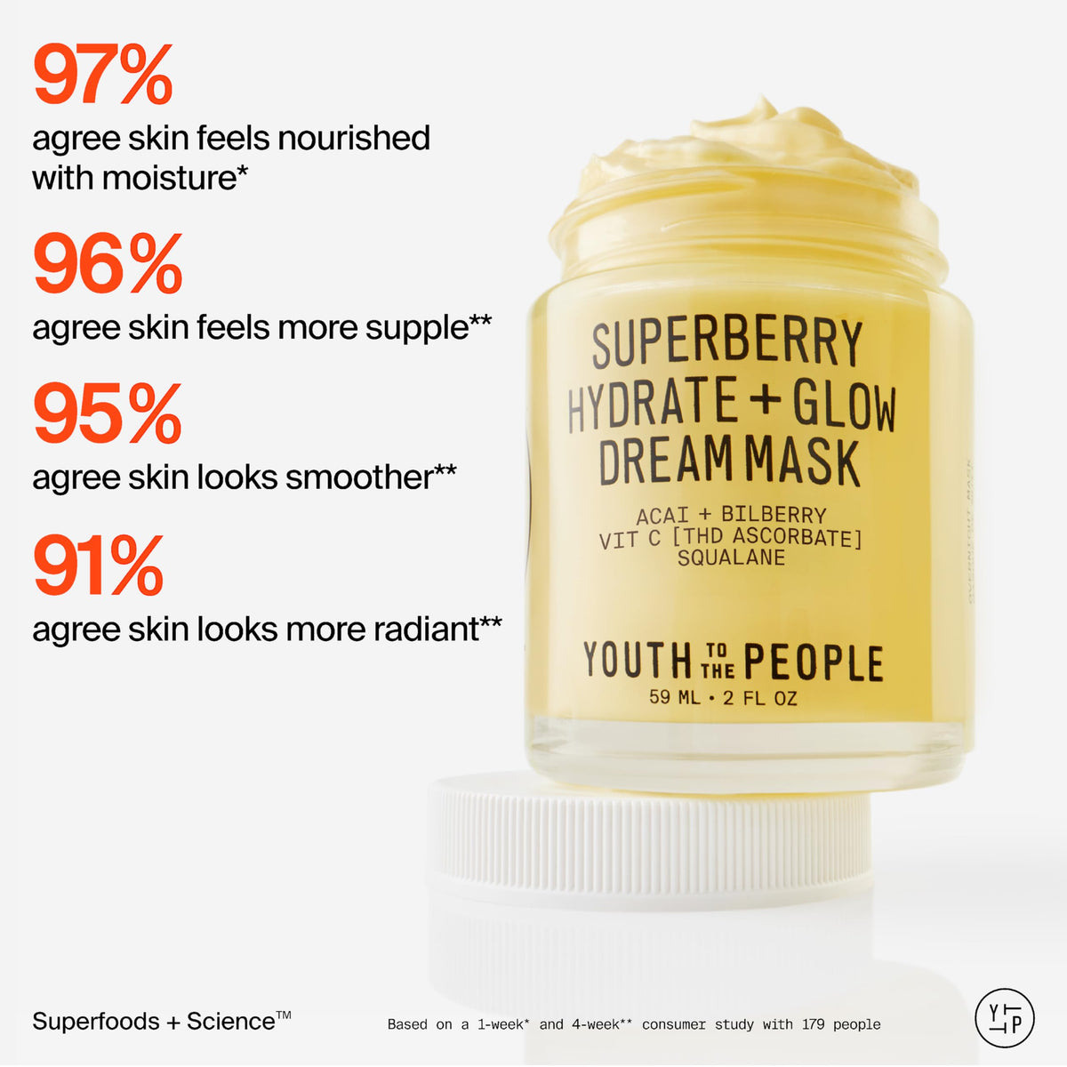 Youth To The People bedside jar as part of nightly skincare ritual