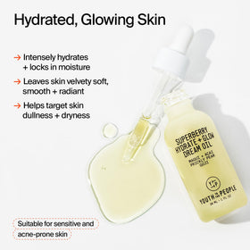 Youth To The People oil texture pooled to show lightweight hydration benefit