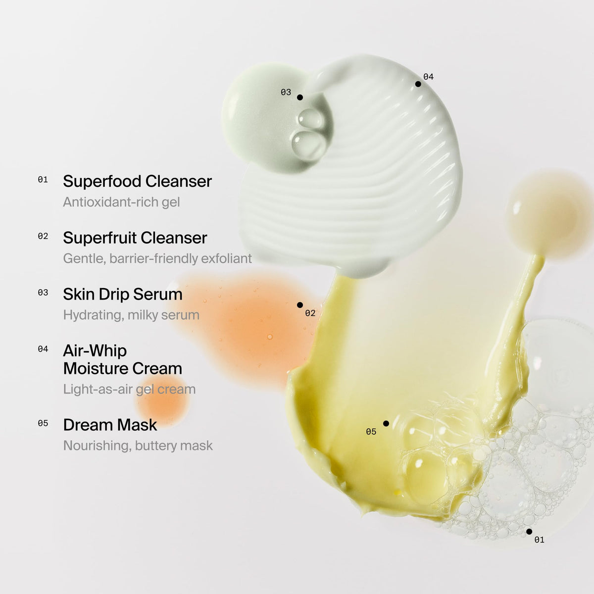 Youth To The People Superfood Cleanser close-up highlighting gentle hydrating texture