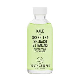 Youth To The People front packaging showing travel cleanser and branding benefits