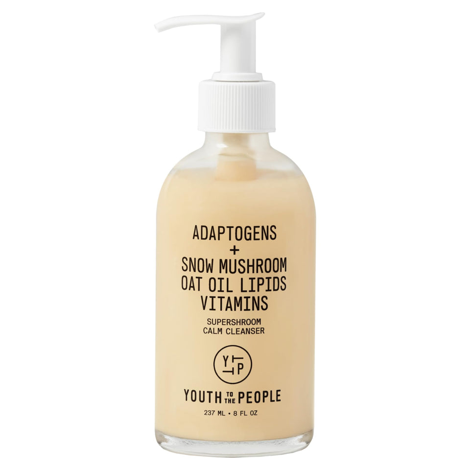 Youth To The People front bottle shot showing calming cleanser benefits