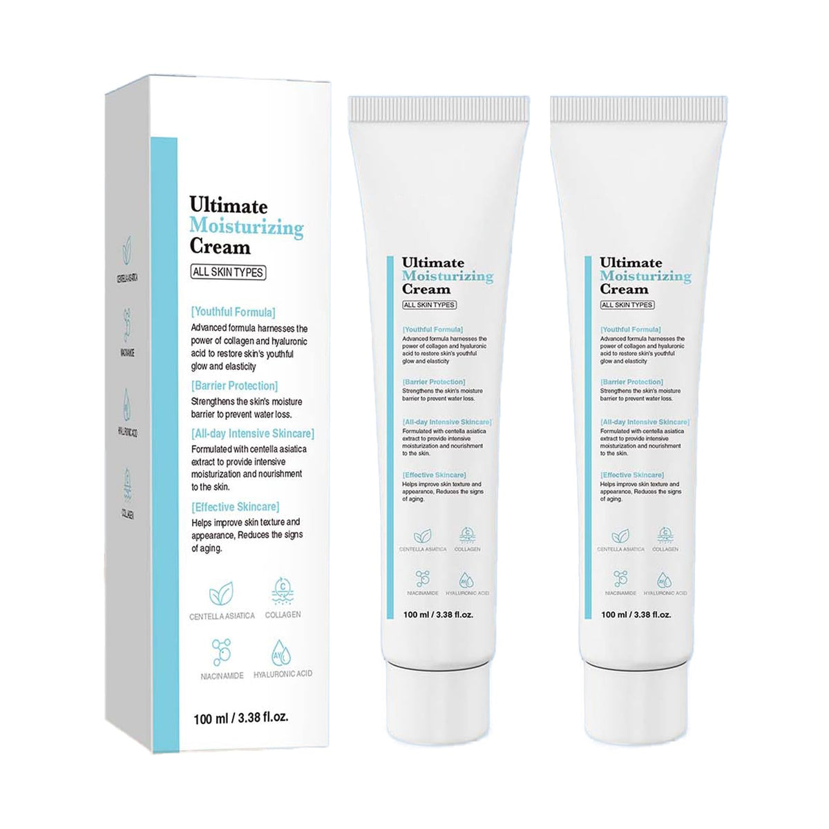 Youthful Formula front packaging showing clean design and product benefits