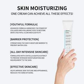 Youthful Formula Ultimate jar on vanity among skincare products highlighting daily routine compatibility