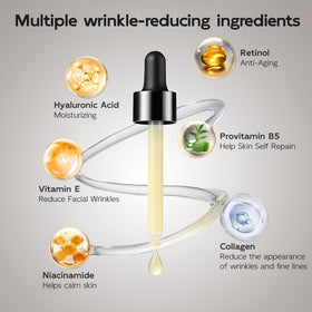 YouthVibe close-up label with ingredients, highlighting clinical and safety benefit