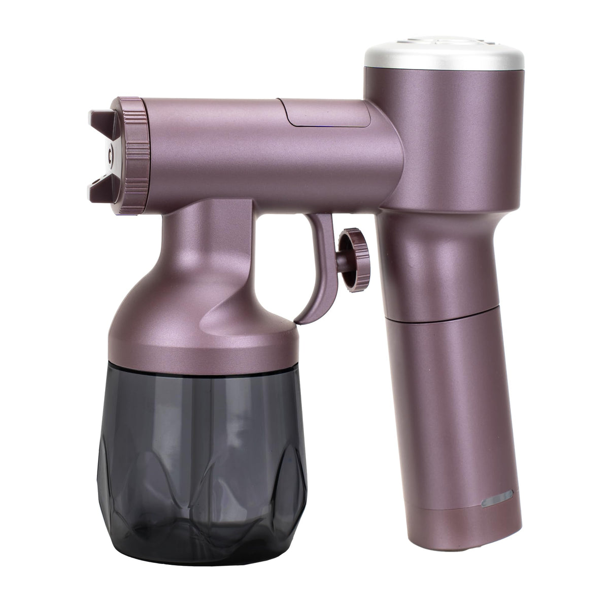 Yoyair front view of cordless spray tan machine showing compact design and portability benefit