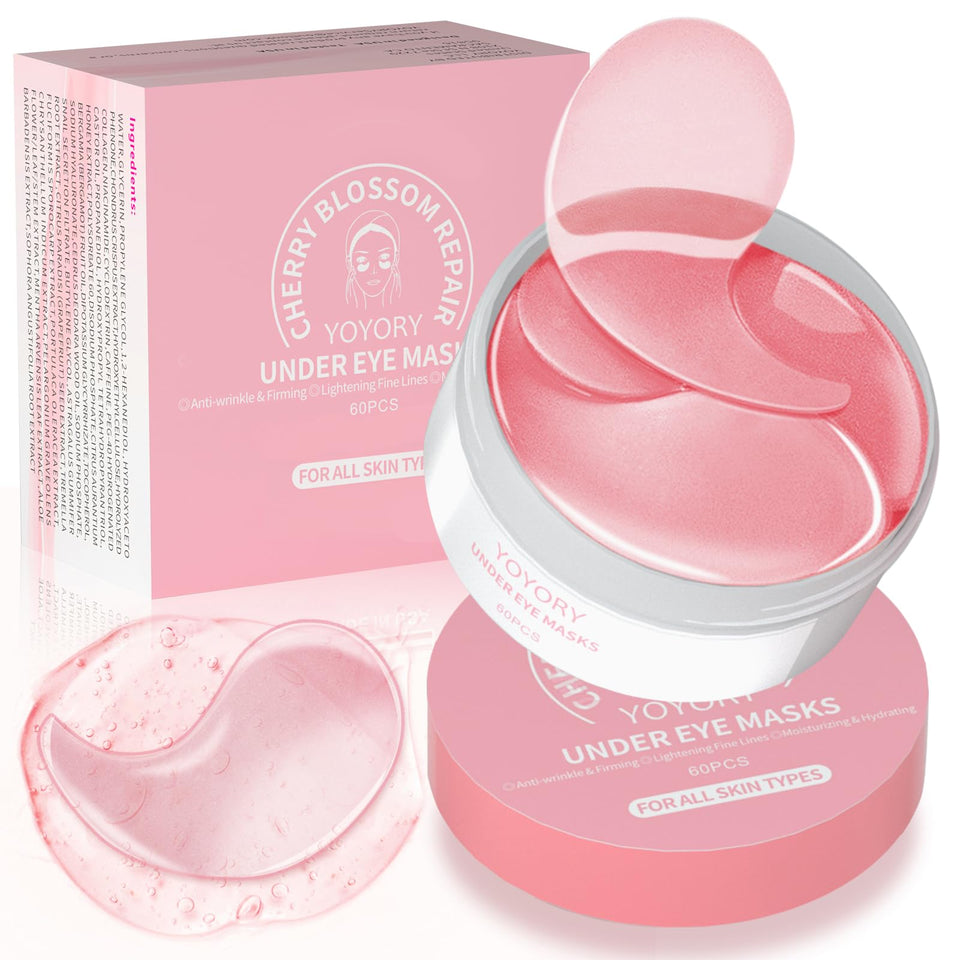 YOYORY front packaging showing pink box and patch count, convenient gift