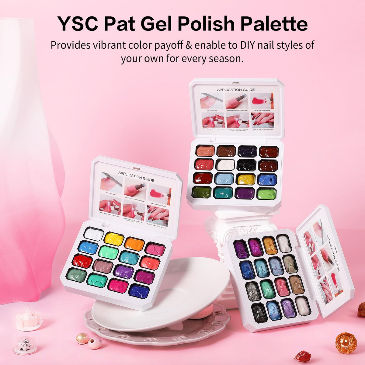 YSC in-salon application scene showing professional-style results
