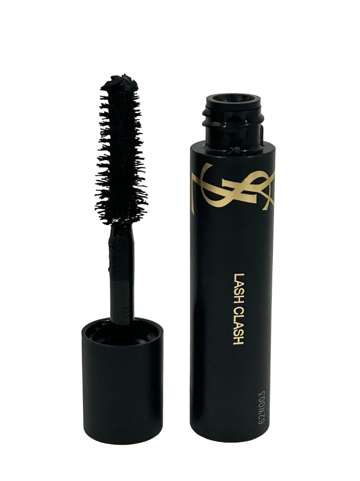 YSL Lash Clash mini tucked inside purse illustrating convenience on-the-go