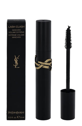 Yves Saint Laurent creamy black texture swipe showing rich pigment for intense lash color