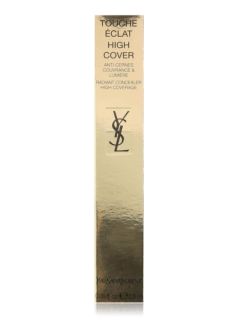 YSL Touch Éclat High Cover front packaging showing product and brand, elegant presentation benefit