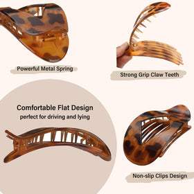 Yswulj tortoise on model in half‑up style for comfortable wear