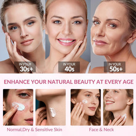YTDB on décolleté highlighting improved skin texture