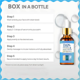 yuanyuuo lightweight serum texture on fingertip for smooth absorption