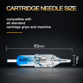 Yuelong assorted needles spread showing mixed RL RS RM configurations