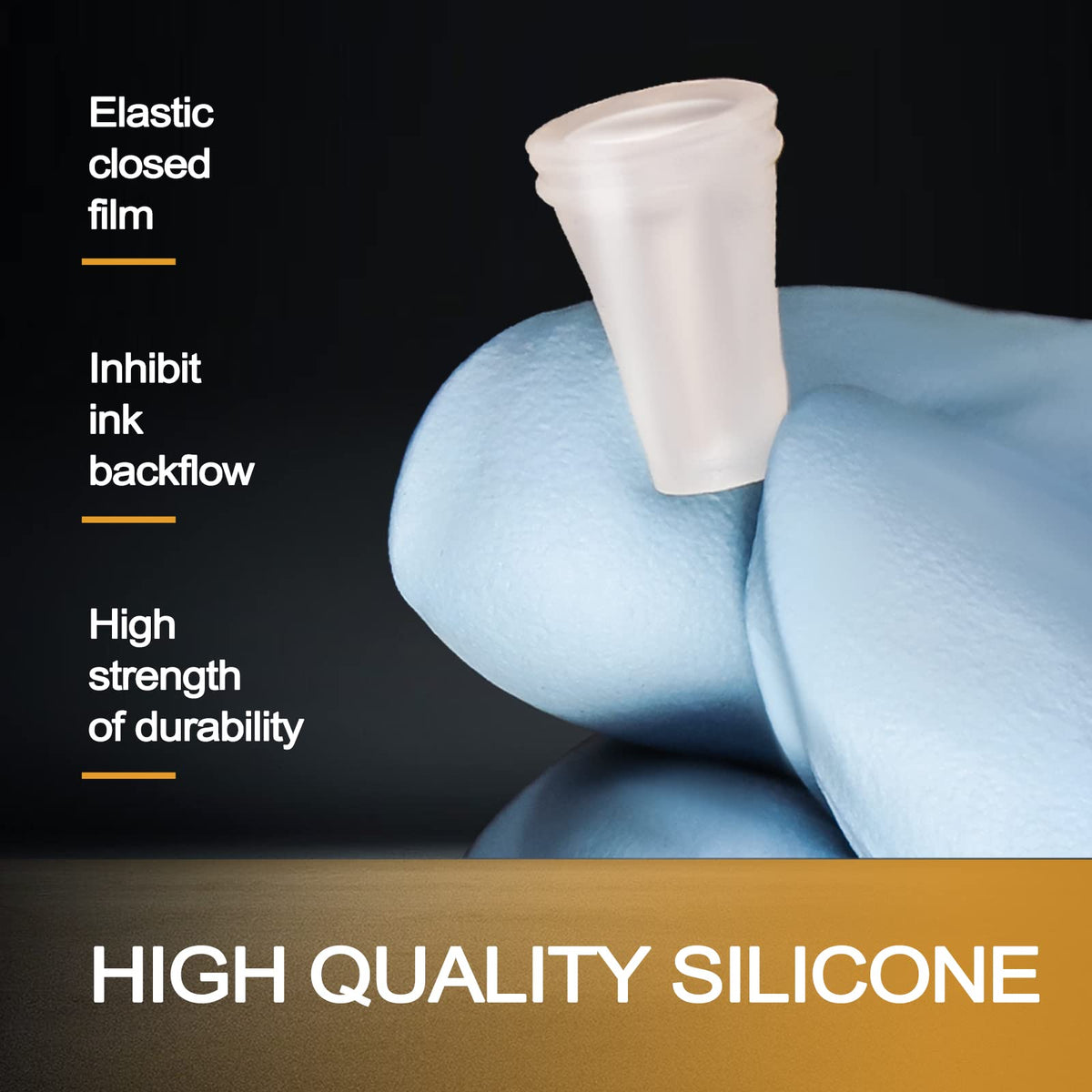 Yuelong size comparison beside ruler showing compact cartridge dimensions