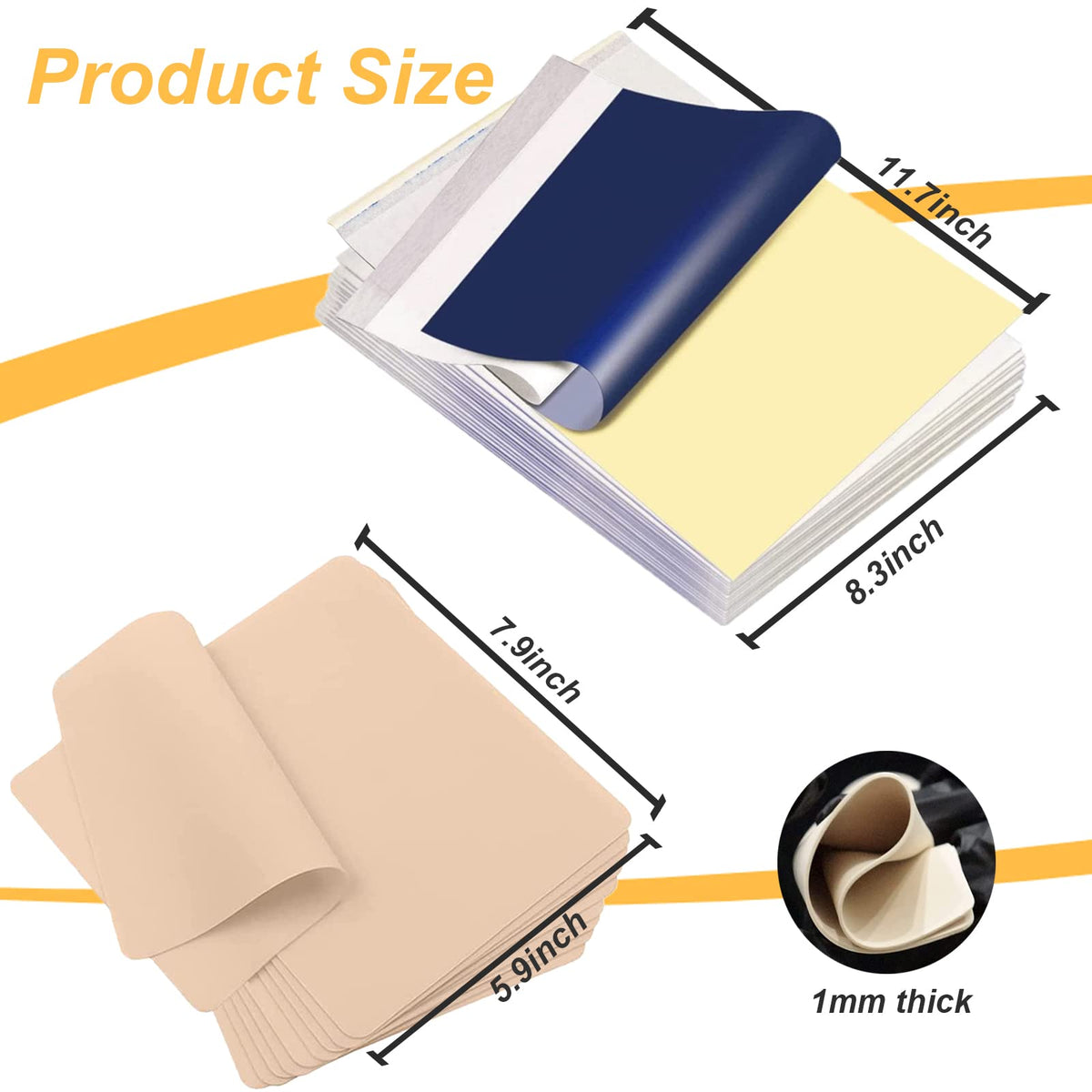 Yuelong silicone skin close-up texture for realistic needle feedback