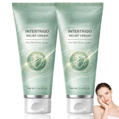 YUEOL front packaging showing two cream tubes for reliable skin-fold care