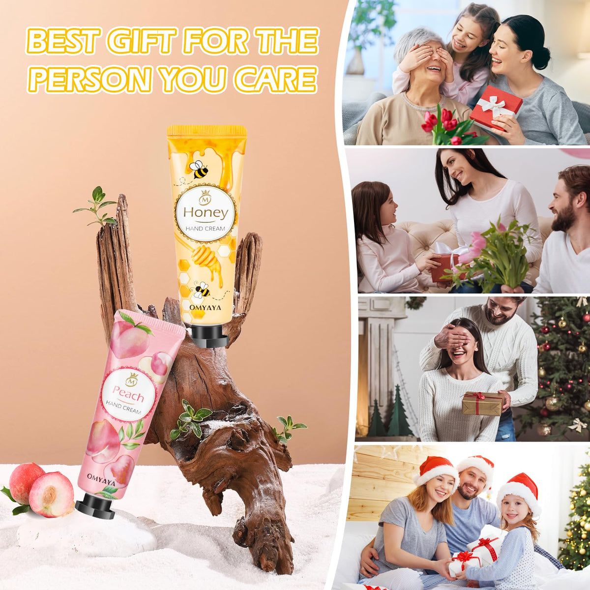 YUEONEWIN tubes arranged as gift favors demonstrating presentation ease