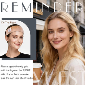 Yuest kit contents showing two bands and four wig caps for convenient styling