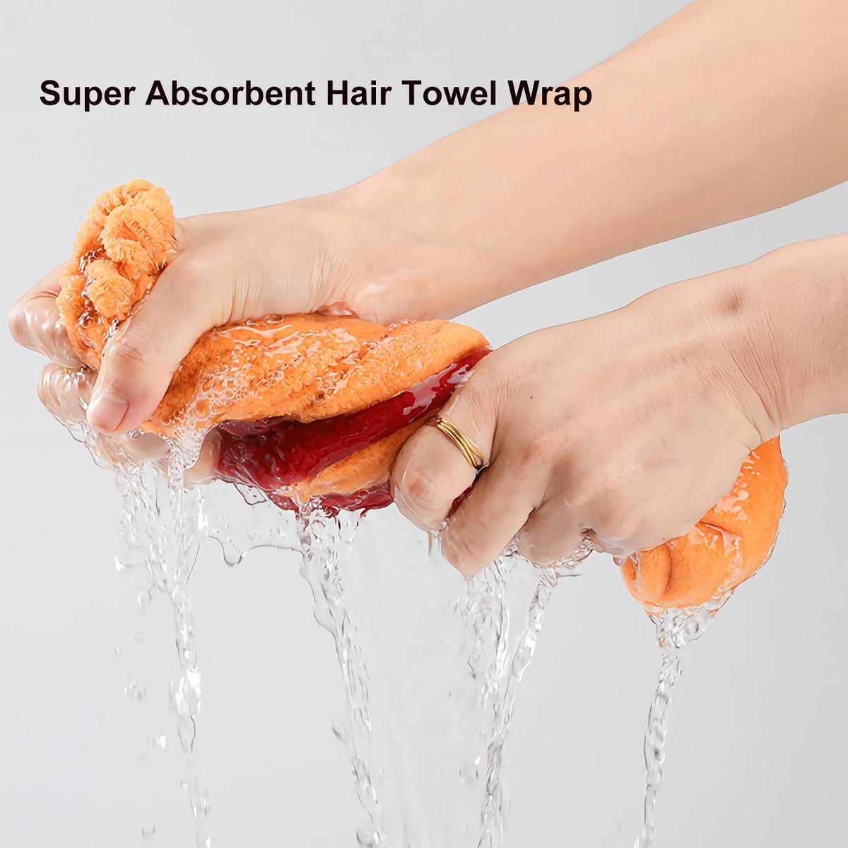 YUMINGUHC woman wearing cap after shower showing quick-dry convenience benefit