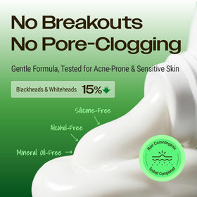 YUMU application on hand to show absorbent finish and quick skin comfort