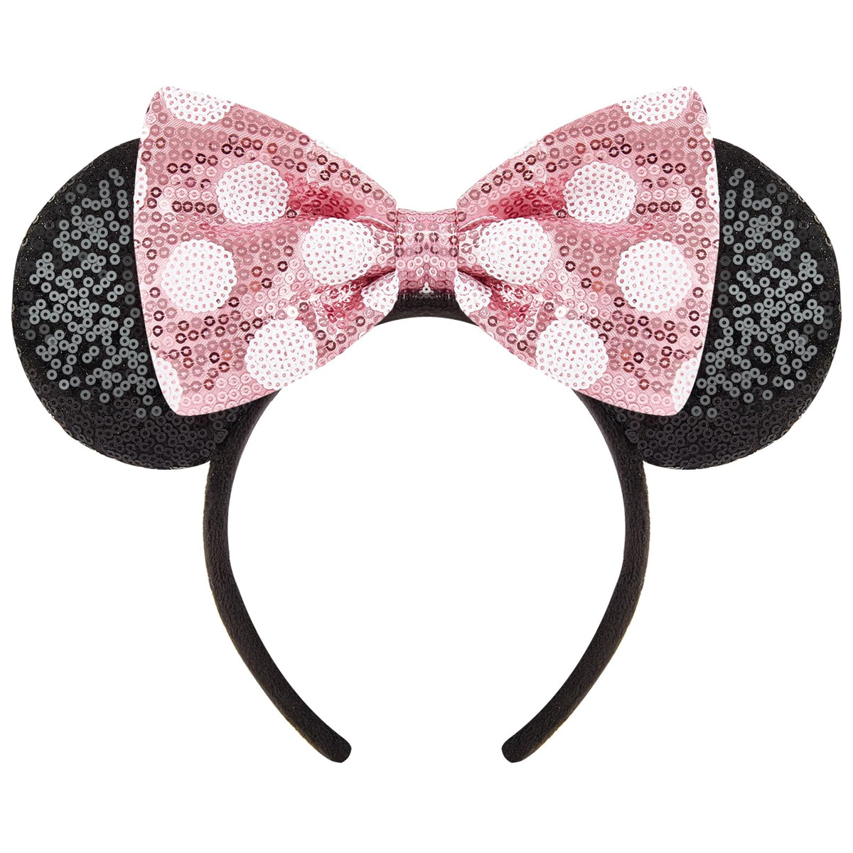 YUNISS front view showing pink bow and sparkly ears, eye-catching style