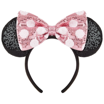YUNISS front view showing pink bow and sparkly ears, eye-catching style