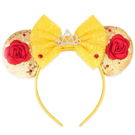 YUNISS front view safflower ears showing playful accessory and comfortable fit