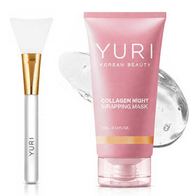 YURI BEAUTY front packaging showing jar and product benefits
