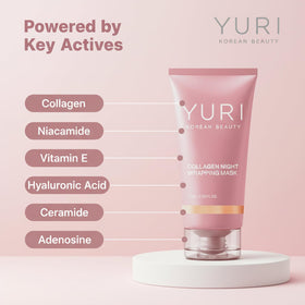 YURI BEAUTY peel-off removal demonstration revealing smoother morning skin