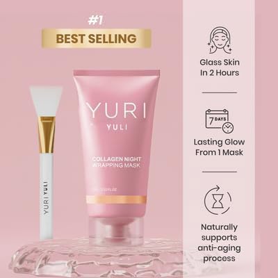 YURI YULI morning peel-off removal showing refreshed, plump skin