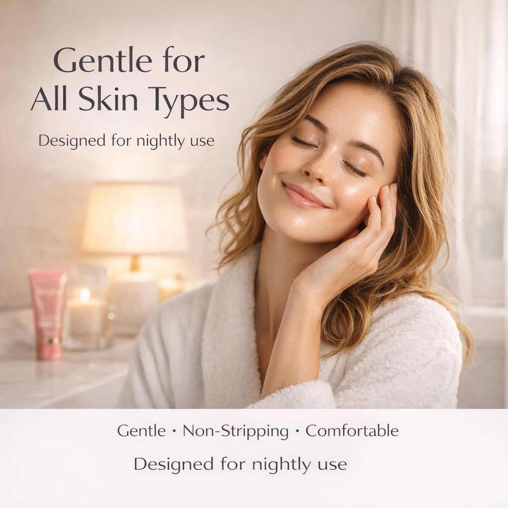 Yurisphere on a bathroom vanity in a skincare routine setting showing spa-like convenience