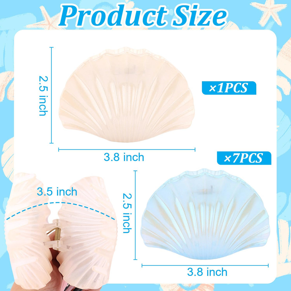 yuxiaoyu seashell texture closeup highlighting durable grip detail