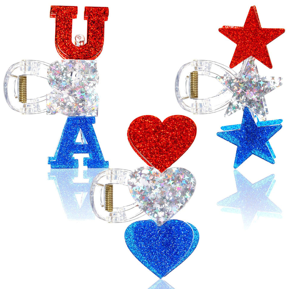 Yuxung front packaging showing three patriotic clips, ready for gifting