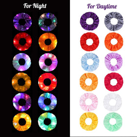 Yuztousp shiny yarn texture highlighting glow-through effect and comfort
