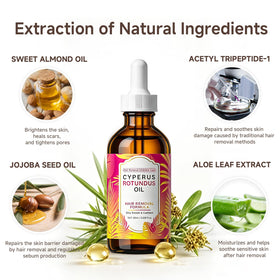 yx youpin ingredient oils flatlay highlighting natural botanicals and benefits for hair reduction
