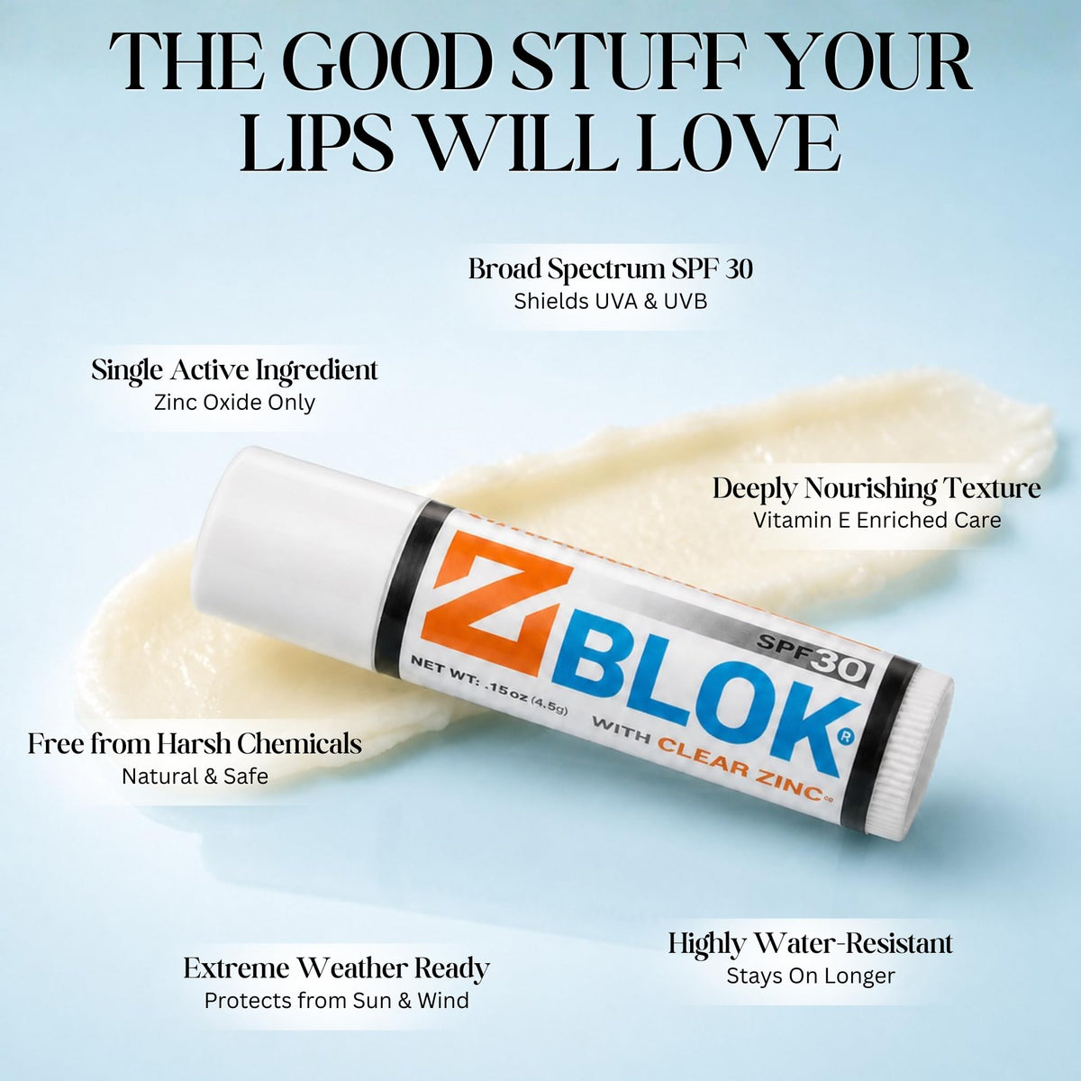 Z Blok held in hand to show compact size and easy portability