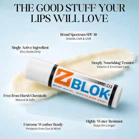 Z Blok held in hand to show compact size and easy portability