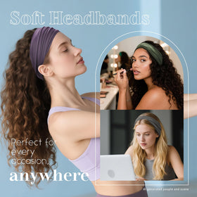 Z-CHARMMY folded and unfolded headband comparison for adjustable width