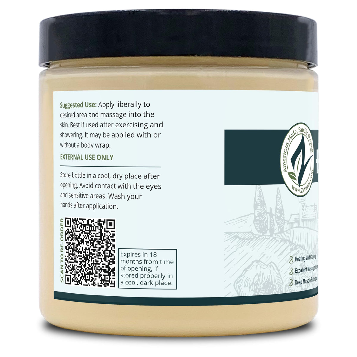 Zatural hemp leaf and aloe flatlay showing natural ingredients and purity