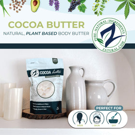 Zatural wafers melting in double boiler for even heat and stable results